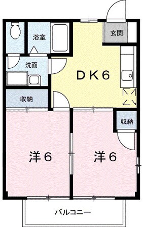 エムエムハイツＢの物件間取画像